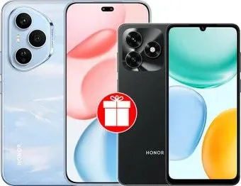 HONOR 400 Pro 12GB/512GB международная версия (голубой) и смартфон HONOR X5c Plus 4GB/128GB по акции