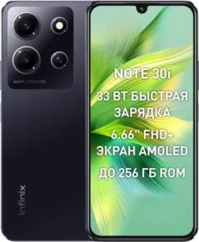 Infinix Note 30i 8GB/256GB (обсидиановый черный)