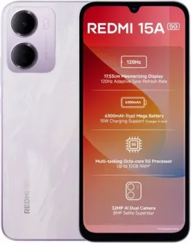 Xiaomi Redmi 15A 5G 4GB/128GB международная версия (сиреневый)