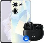 Tecno Camon 20 Pro 8GB/256GB + Tecno TWS Earphone BD03 (белый ледник)