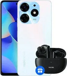 Tecno Spark 10 Pro 8GB/256GB + Tecno TWS Earphone BD03 (жемчужный белый)