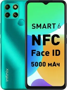 Infinix Smart 6 NFC 2GB/32GB (зеленый)