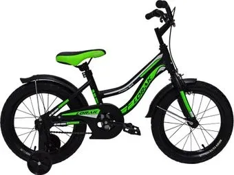 Lorak Junior 14 Boy (матовый черный/зеленый)