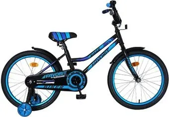 Favorit Biker 20 2021 (черный/синий)