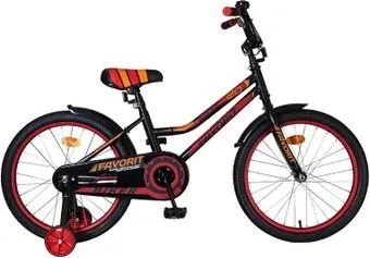 Favorit Biker 20 2021 (черный/красный)