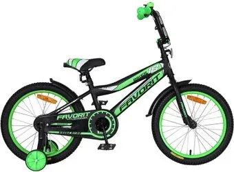 Favorit Biker 18 2020 (черный/зеленый)