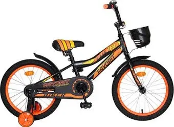 Favorit Biker 18 (черный/оранжевый, 2019)