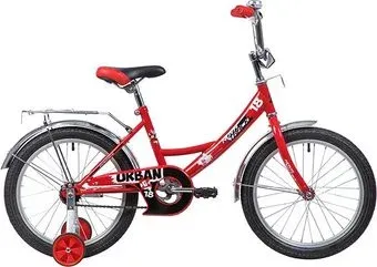 Novatrack Urban 18 (красный/черный, 2019)