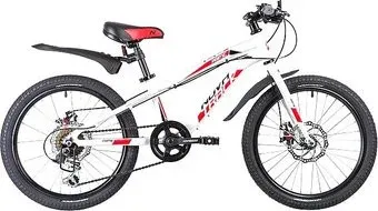Novatrack Prime 20 (белый/красный, 2019)