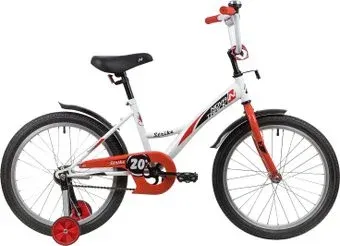 Novatrack Strike 20 (белый/красный)