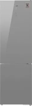 Weissgauff WRK 2000 D Full NoFrost Inverter Grey Glass
