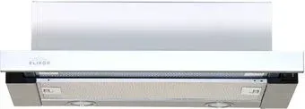 Elikor Интегра Glass 60П-400-В2Л (нержавеющая сталь/белый)