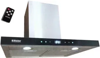 Backer CH60E-TGL200 Inox Black Glass