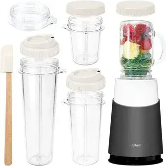 Tribest Personal Blender II Mason Jar Ready PB-430 (серый)