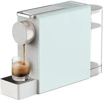 Scishare Capsule Coffee Machine Mini S1201 (с евровилкой, зеленый)