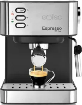 Solac Espresso 20 Bar (нержавеющая сталь)