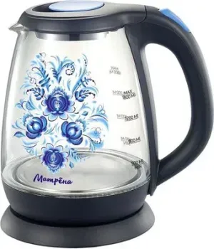 Матрена MA-008 (черный, гжель)