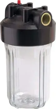 Гейзер 10BB (прозрачный, с латунными вставками)