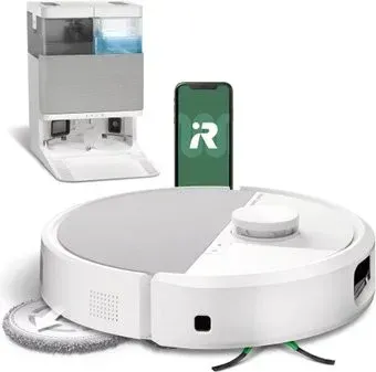 iRobot Roomba Plus 505 Combo Robot + AutoWash Dock (белый)