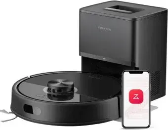 Roborock Q7T (евровилка, с английской озвучкой, черный)