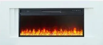 Smolcom Line V42 с Royal Flame Vision 42 LED (бьянко белый)