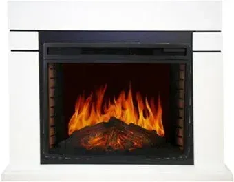 Smolcom Lindos FS33 с Royal Flame Dioramic 33 LED FX (белый/черный)