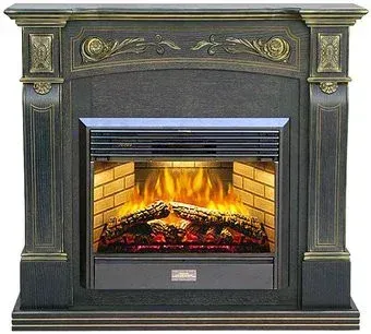 Smolcom Turin MB/JUP/SYM26 с Dimplex Symphony 26 (темный орех, золото)