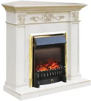 Смолком Verona Corner + Fobos FX Brass RB-STD 5BRFX (белый дуб/патина золото)