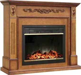 Smolcom Soho MB/JUP/SYM26 с RealFlame Moonblaze Deluxe-S BR LT (дуб антик)