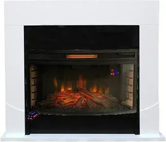 Smolcom Luton FS33/FS33W/L33 с RealFlame FireSpace 33W S IR (бьянко)
