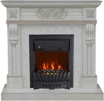 Smolcom Corsica New STD-ASP с Royal Flame Aspen Black (белый дуб)