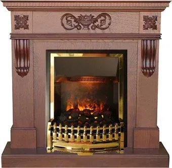 Smolcom Corsica New STD-ASP с Dimplex Atherton (махагон коричневый)