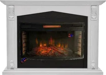 Smolcom Praga FS33/FS33W с FireSpace 33W S IR (бьянко белый дуб)