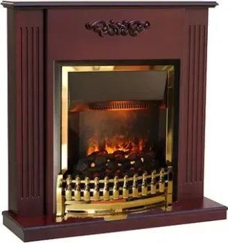 Smolcom Lumsden STD-ASP с Dimplex Atherton (махагон коричневый антик)
