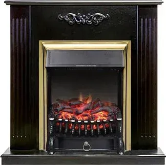 Smolcom Lumsden STD-ASP с RealFlame Fobos-S Lux BR (темный орех)