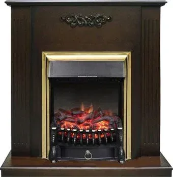 Smolcom Lumsden STD-ASP с RealFlame Fobos-S Lux BR (венге)
