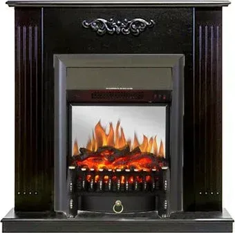 Smolcom Lumsden STD-ASP с RealFlame Fobos-S Lux BL LT (темный орех)