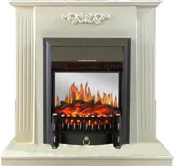 Smolcom Lumsden STD-ASP с RealFlame Fobos-S Lux BL LT (белый ваниль)