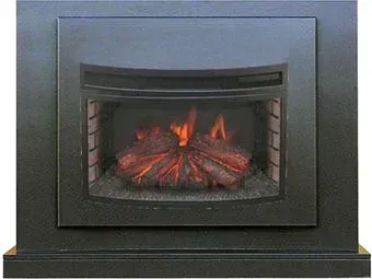 Smolcom Lucca FS25 c RealFlame FireField 25 S IR (темный орех)