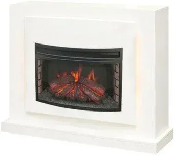 Smolcom Lucca FS25 c RealFlame FireField 25 S IR (бьянко белый)