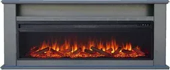 Smolcom Govard V60 с Royal Flame Vision 60 LOG LED (серый графит)
