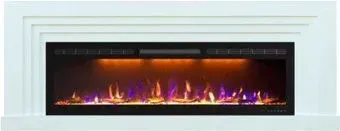Smolcom Galaxy CG60 с Royal Flame Crystal 60 RF (бьянко белый)