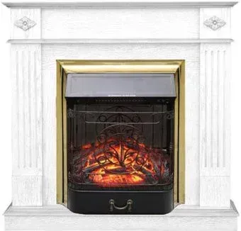 Smolcom Brighton Corner STD-ASP с Majestic FX M Brass (белый дуб)