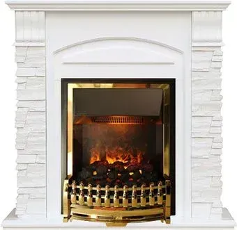Smolcom Alioth New STD-ASP с Dimplex Atherton (бьянко белый)