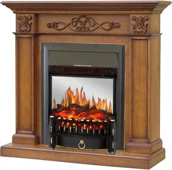 Smolcom Verona STD-ASP с RealFlame Fobos-S Lux BL LT (дуб антик)