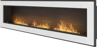 SimpleFire Frame 1800 (белый, со стеклом)