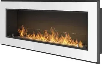 SimpleFire Frame 1200 (белый, со стеклом)