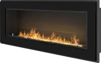 SimpleFire Frame 1200 (черный, со стеклом)