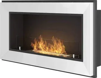SimpleFire Frame 900 (белый, со стеклом)