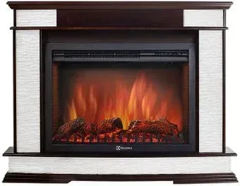 Firelight Scala 30 (камень сланец скалистый белый/шпон темный дуб)